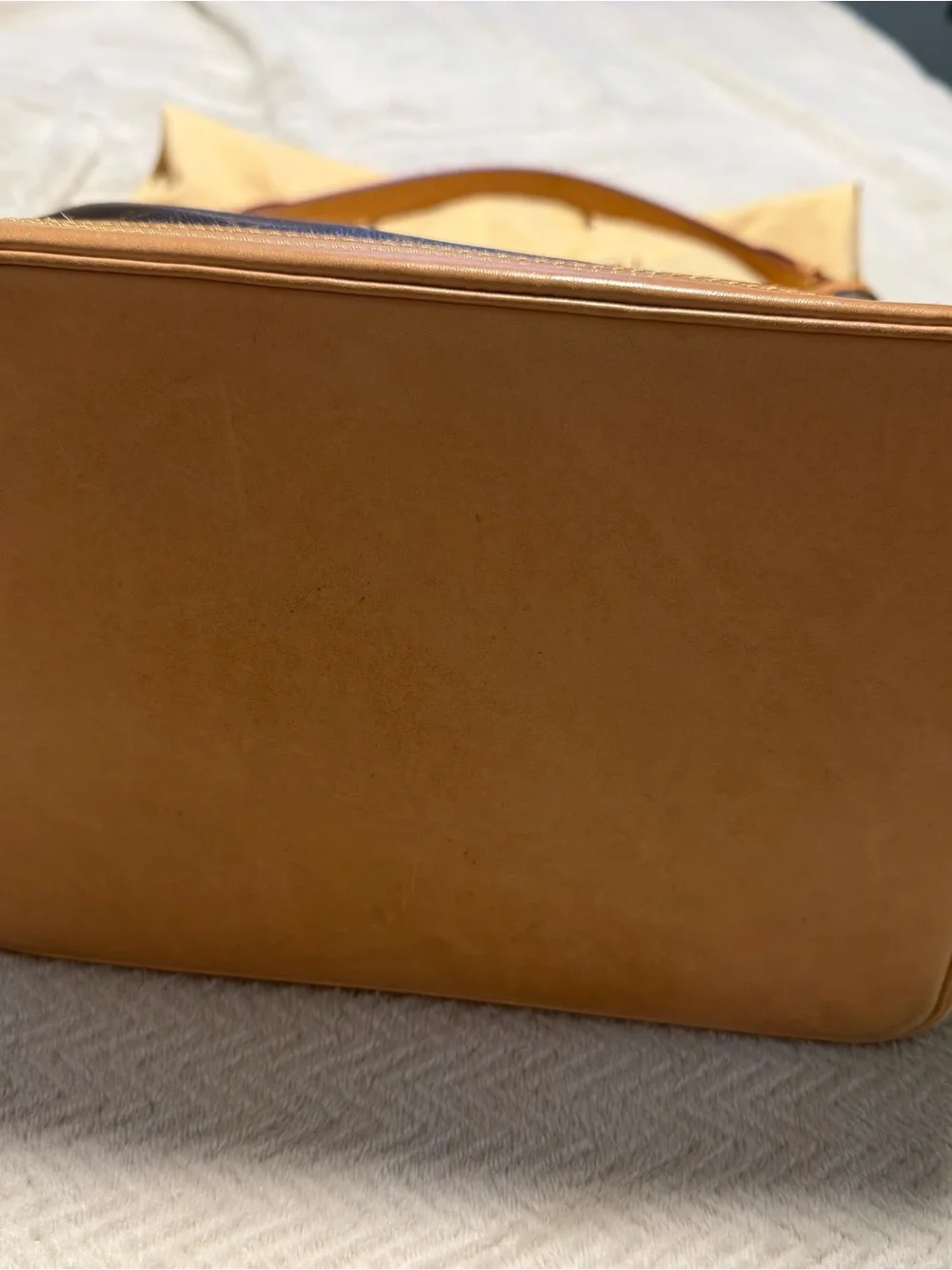 Louis Vuitton Monogram Canvas Brown and Tan Noé Shoulder Bag